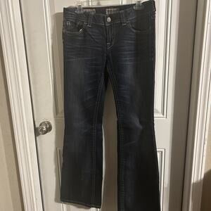MEK DNM Norda Bootcut Medium Wash Lightly Distressed Jeans Sz W30 X L32
